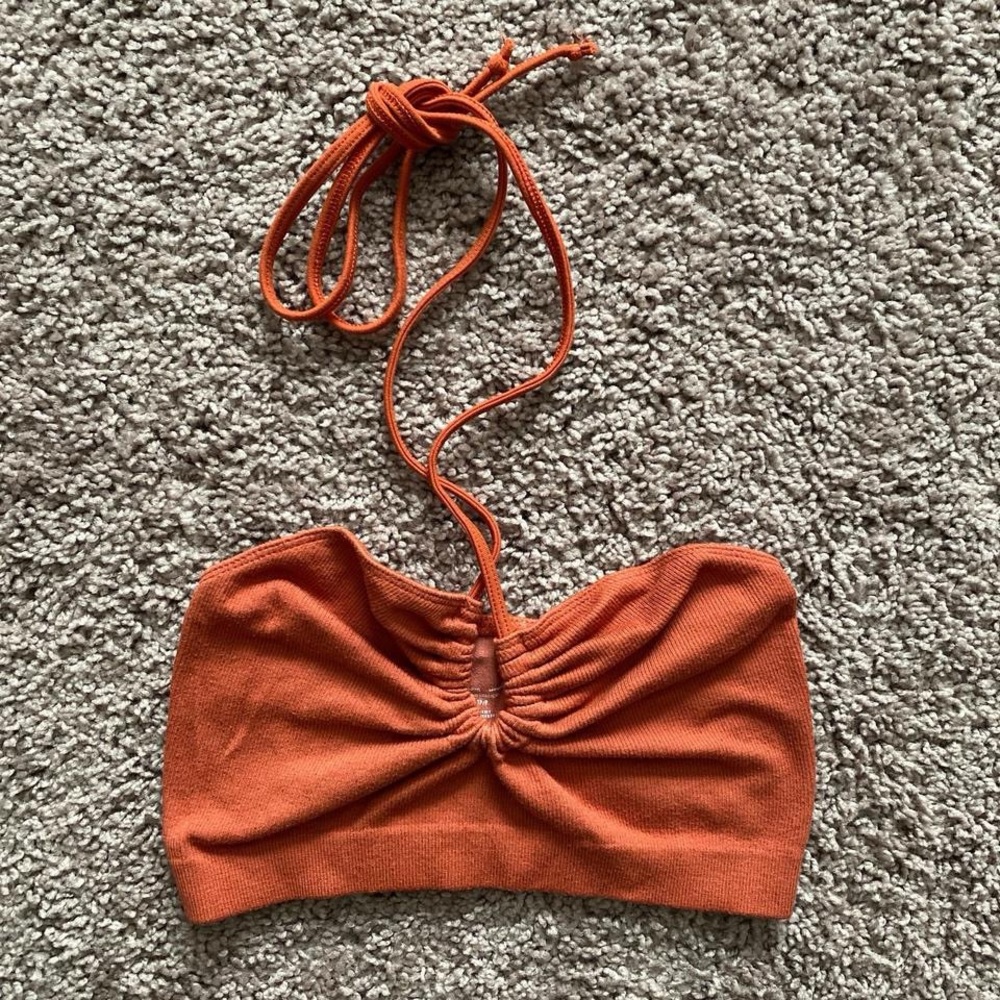 Urban Outfitters Terracotta Halter/Bandeau Top